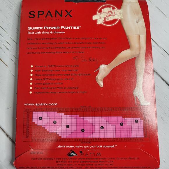 Spanx Lot of 3 Super Power Panties In Power Line Mid Thigh Shaper Underwear G 3X - Picture 3 of 4
